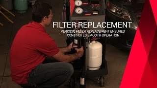 Robinair 34788 NI Filter Replace [upl. by Noicpesnoc]