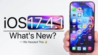 iOS 1741 is Out  Whats New [upl. by Good]