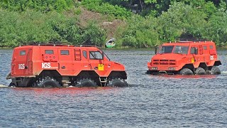 Русак К6 заходит в реку Проверка Русака водой [upl. by Franciskus]