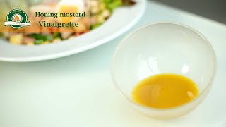 Recept honing mosterd dressing saus of vinaigrette maken [upl. by Eelak]