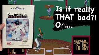 Cal Ripken Jr Baseball Sega Genesis  Does This Game Deserve More Love [upl. by Ik175]