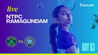 NTECL Vallur vs NTPC Ramagundam  LIVE Badminton 2024  SRSM 2024  NTPC Ramagundam [upl. by Ludovico381]