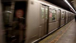 MTA NYC Subway  Coney Island amp Bedford Park Blvd Bound R40 Slant B amp R68 D Trains  Grand Street [upl. by Hester]