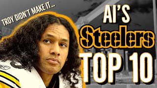 Touchdown or Fumble AI Ranks Top 10 Pittsburgh Steelers Legends of All Time [upl. by Svirad]