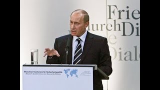 Putins famous Munich Speech 2007 [upl. by Marlowe]