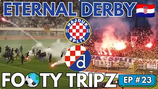 Croatias Eternal Derby Experience  Hajduk Split v Dinamo Zagreb [upl. by Haimrej865]