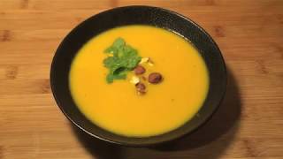 Recette soupe de potiron Monsieur Cuisine Plus  Thermomix [upl. by Kape]