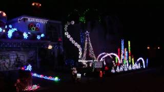 HiDef Video using best Camcorder settings for night 61000 Lights Dance to Rudolph [upl. by Nnoj328]