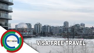 Canada allows visafree travel to eligible Filipinos  TFC News British Columbia Canada [upl. by Yentiw]