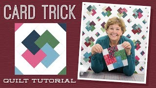 Make a quotCard Trickquot Quilt with Jenny [upl. by Pegasus229]