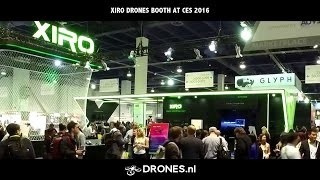 XIRO Drones Booth at CES 2016 [upl. by Piane]