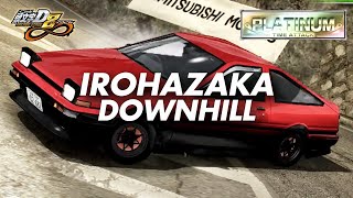 Initial D 8∞  Time Attack  Irohazaka Downhill Platinum [upl. by Prent]