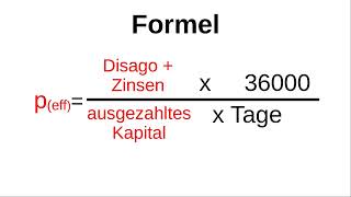 Der Effektivzins bei Darlehen LehrplanPlus Bayern [upl. by Giulia]