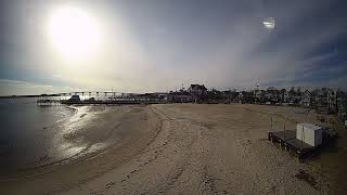 Todays 12012024 Somers Point Beach Sunset [upl. by Aserehtairam]