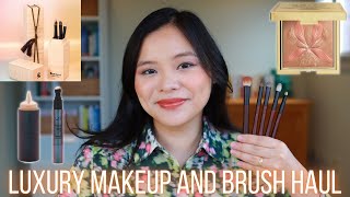 Surratt Foundation amp Concealer Sisley LOrchidée Blush amp Sonia G Brushes  Beautylish Luxury Haul [upl. by Odnomra]