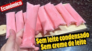 GELADINHO ECONÔMICO SEM LEITE CONDENSADO E SEM CREME DE LEITE [upl. by Aivila14]