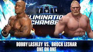 Rematches  Bobby Lashley vs Brock Lesnar Elimination Chamber 2023 [upl. by Akialam403]