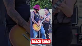 Tracii Guns Is A Very Underrated Guitar Player laguna electricgypsy mtv hairmetal gnr [upl. by Adaiha426]