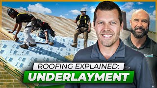 Roofing Exxplained  Episode 6 Underlayment [upl. by Warrenne]