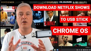 How to download Netflix movies onto a USB stick on Chrome OS [upl. by Ursi470]