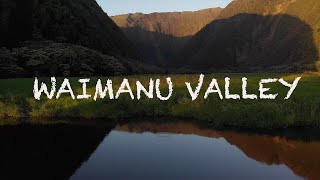 Waimanu Valley on the big island aerials and time lapses [upl. by Sussman]