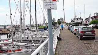 Blick über den wunderbaren Yachthafen in 23775 Grossenbrode am Kai 27 Schleswig Holstein [upl. by Beauregard]