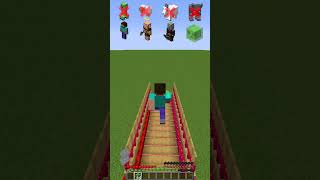 Electric Laser vs Mobs Experience meme minecraft shorts [upl. by Yrannav]