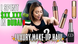 LUXURY MAKEUP HAUL IN UAE [upl. by Naxor635]