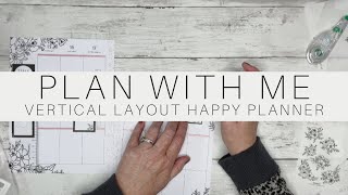 Plan With Me  Classic Happy Planner  Vertical Layout  January 1521 2024 [upl. by Lanae]