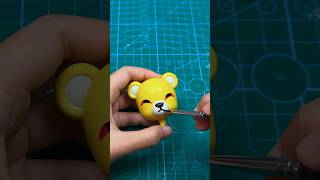 Painting 3D Printed Chibi Monzaemon  DIGIMON DIGIMON monzaemon miniature [upl. by Shep]