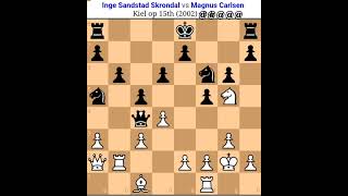 Magnus Carlsen vs S Skrondal  Magnus chess game Magnus world classical champion 🏆 magnuscarlsen [upl. by Enimzaj]