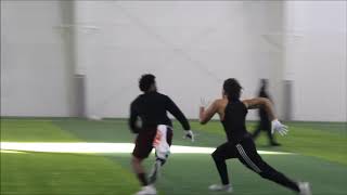 River Rouge 2020 RB DeAndre Bulley highlights from Rising Stars 250 Underclassmen Showcase [upl. by Gloriana]