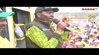 Narok Town Ward MCA Bernard Parsaloi Torome aka HEATMAN woos voters at Uhuru market [upl. by Fina]