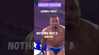 Every FINISHER of Carmelo Hayes  shorts wwe [upl. by Airekahs]