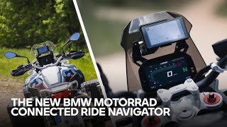 The new BMW Motorrad ConnectedRide Navigator [upl. by Stirling]