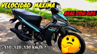 YAMAHA CRYPTON FI UP 2022 VELOCIDAD MÁXIMA CON GPS ¿110120130kmh🚀🔥🔥🔥🔥🔥🔥 [upl. by Flinn350]