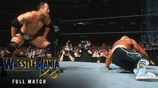 FULL MATCH — The Rock vs Hollywood Hulk Hogan WrestleMania X8 [upl. by Aubigny]