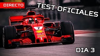 Test Pretemporada F1 2018  Retransmisión en directo [upl. by Amsa]