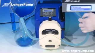 WT6004F Peristaltic Pump Flowrate Calibration [upl. by Erdnaet]