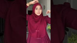 Shawl Tutorial Untuk Majlis Tunang  Nikah shawltutorial shawl [upl. by Massab]