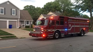 Olathe KS FD Rescue 51 Responding 51522 1930hrs [upl. by Nicolas]