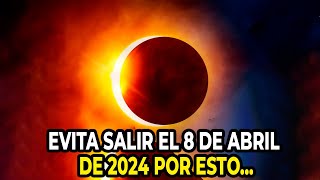 AVISO Prepárate para el ECLIPSE LUNAR del 8 De Abril de 2024 [upl. by Harpole]