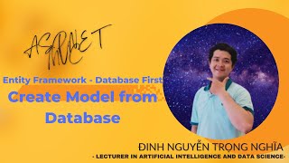 Entity Framework  Database First  Tạo Model từ Database [upl. by Llevol951]