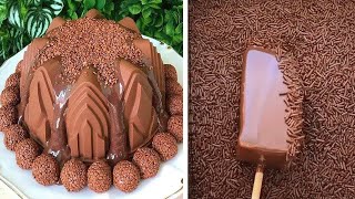 NUTELLA Chocolate Cakes Are Very Creative And Tasty  So Yummy Chocolate Cake Ideas [upl. by Eilyr39]