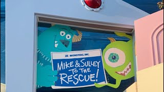 Monsters Inc Mike amp Sulley to the Rescue On Ride POV [upl. by Namron]