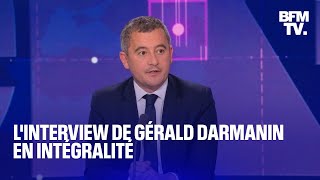 quotNos compatriotes de confession juive ont peurquot linterview de Gérald Darmanin en intégralité [upl. by Ahsilem]