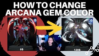 TUTORIAL MERUBAH WARNA PRISMATIC GEM ARCANA TERROBLADE  CREATOR’S LIGHT  DOTA 2 INDONESIA [upl. by Ameen]