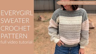 How to Crochet the Everygirl Sweater [upl. by Anahoj66]