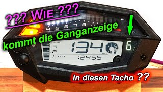 Rätsel gelöst  wie kommt die Ganganzeige in den Tacho der Z1000 [upl. by Cory]