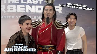 I became FIRE LORD OZAI and Interviewed the Cast of AVATAR THE LAST AIR BENDER  Prince De Guzman [upl. by Airotnahs422]